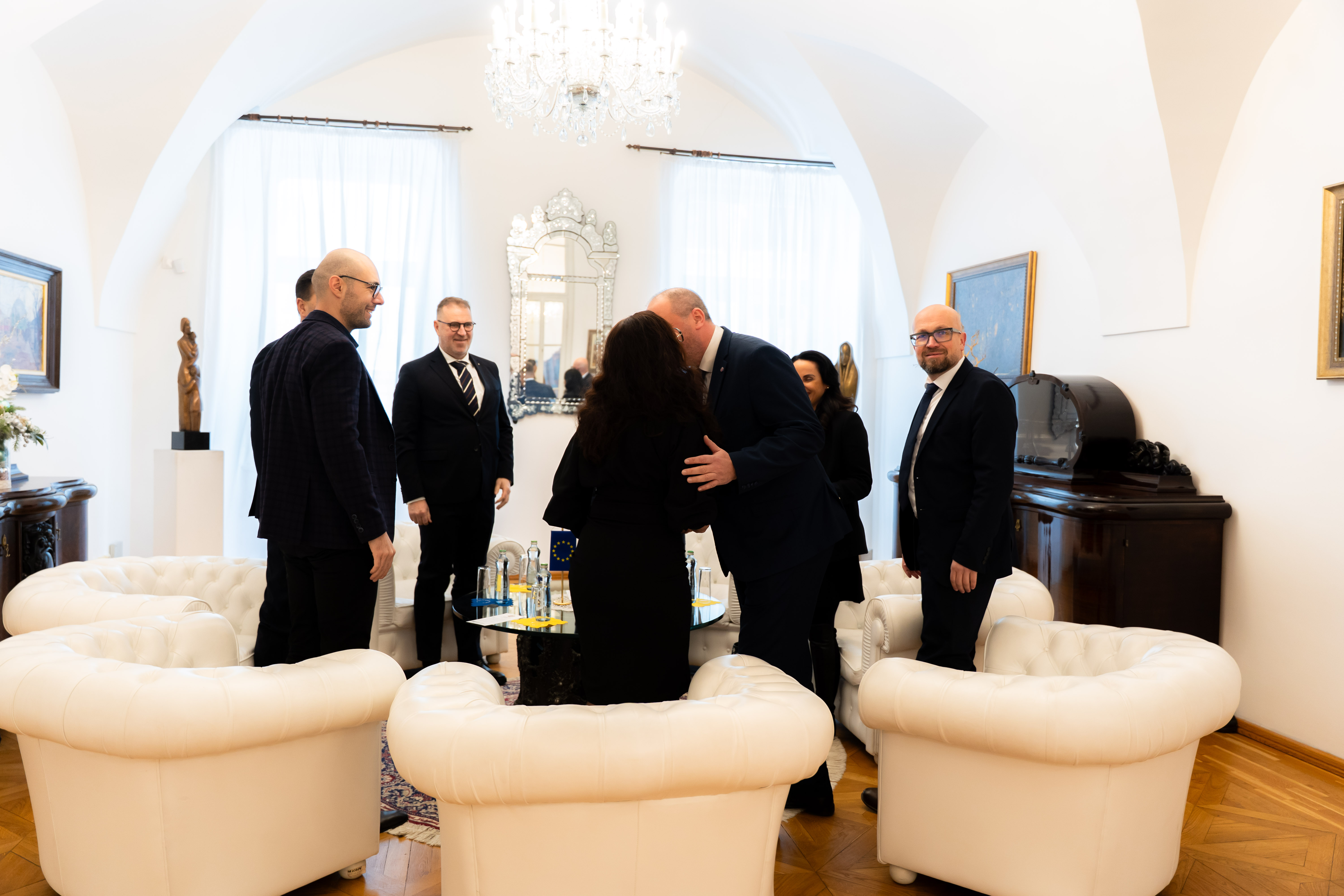 Novorocne prijatia obchodnych partnerov